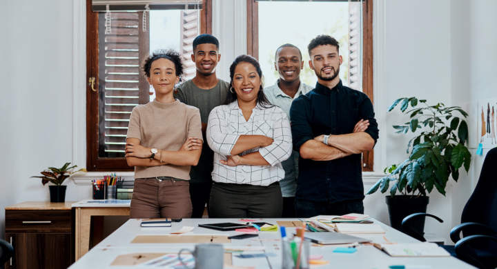shot-of-a-group-of-young-businesspeople-having-a-meeting-in-a-modern-office