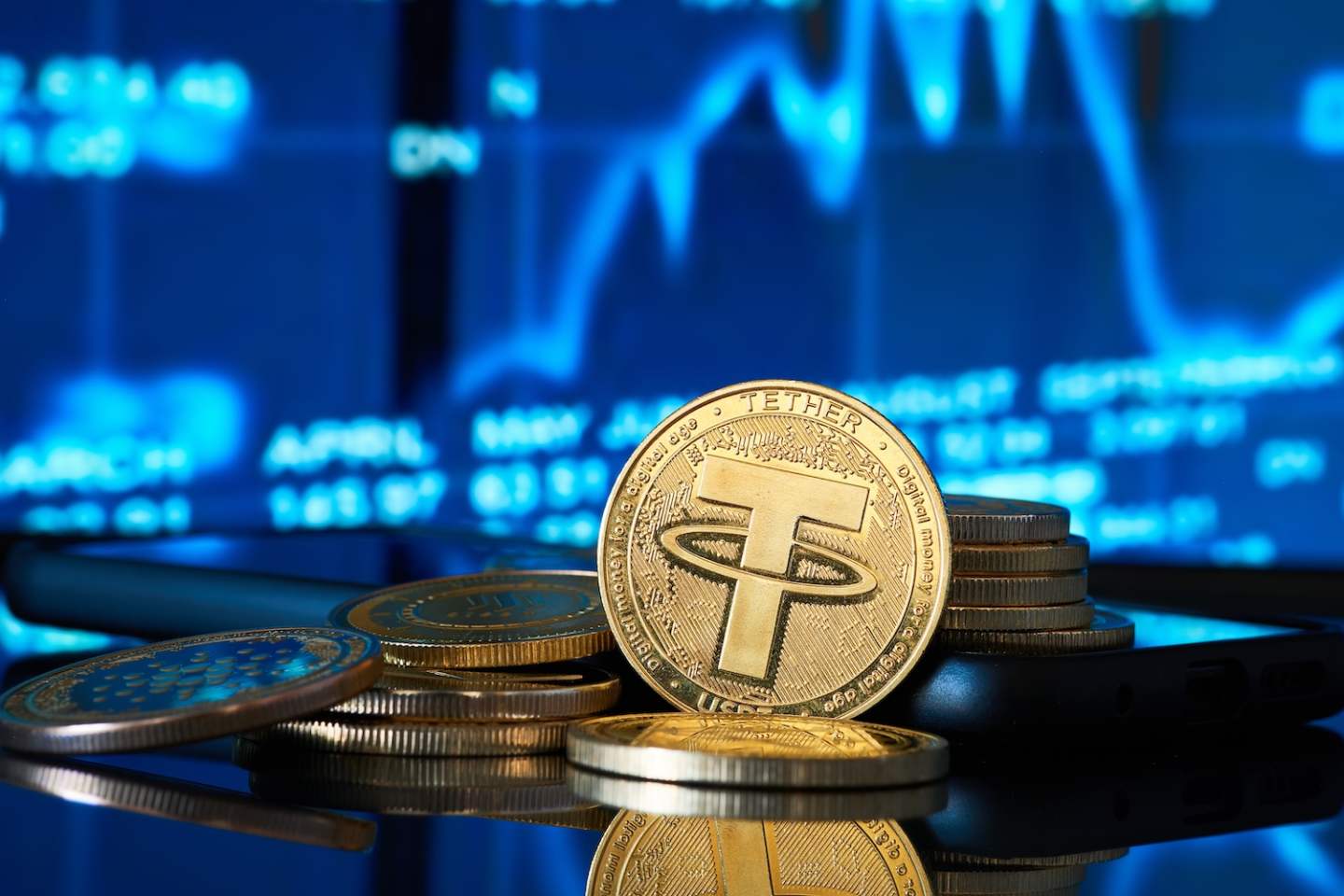 Cryptocurrency Tether and Background Graph Statistic